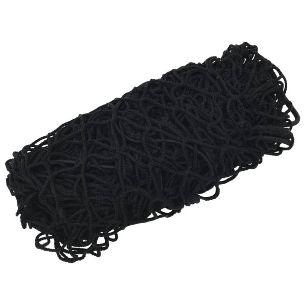 Rede para reboque com corda elástica 7x3,5 m PP preto - Image 2