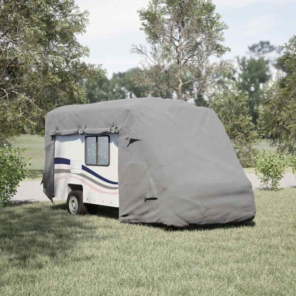 Capas autocaravanas 570x235x275 cm tecido não tecido cinzento - Image 2