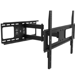 Soporte pantalla equip 37 -  70pulgadas doble brazo inclinable - 20 +10  giratorio 180º vesa max. 600x400 max 50kg