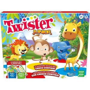 Juego hasbro twister junior -  versión multilingüe