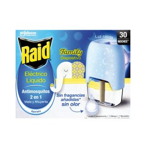 Dispositivo ANTI-MOSQUITO FAMILIAR + recarga 30 noites