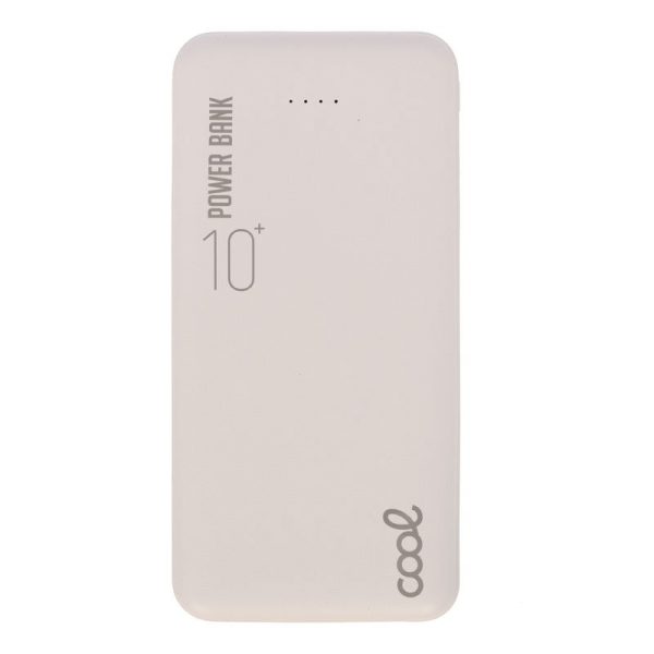 Bateria Externa Universal Power Bank 10.000 mAh (2 x usb / 2.1A) COOL Leather Blanco - Image 5