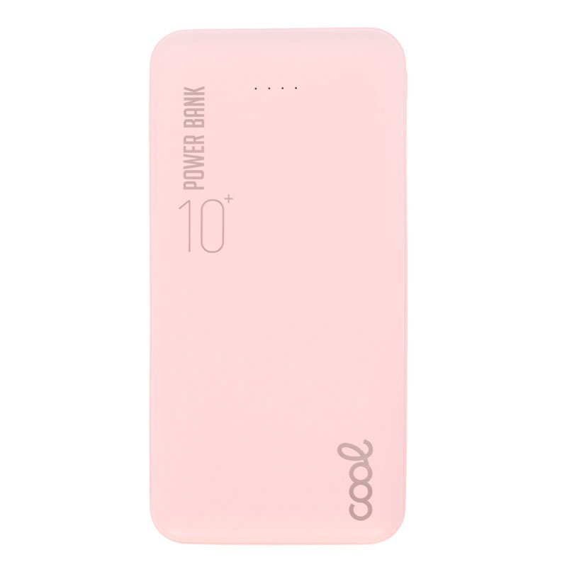 Bateria Externa Universal Power Bank 10.000 mAh (2 x usb / 2.1A) COOL Leather Rosa - Image 5