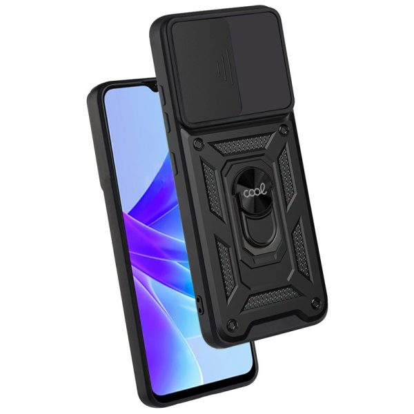 Carcasa COOL para Oppo A57s / A77 5G / Realme Narzo 50 5G Hard Ring Negro - Image 2