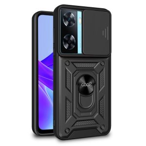 Carcasa COOL para Oppo A57s / A77 5G / Realme Narzo 50 5G Hard Ring Negro