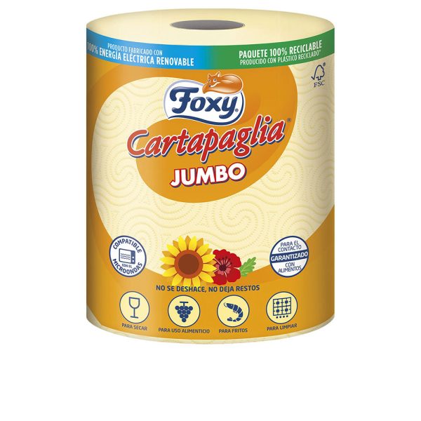 CARTAPAGLIA JUMBO papel de cozinha frito especial 60 metros 1 unidade