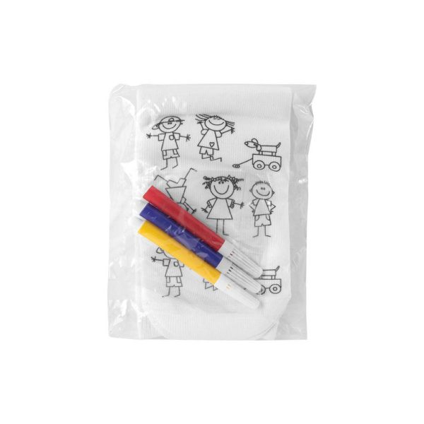 PAR CALCETINES DIBUJOS NIÑOS PARA COLOREAR - Image 2