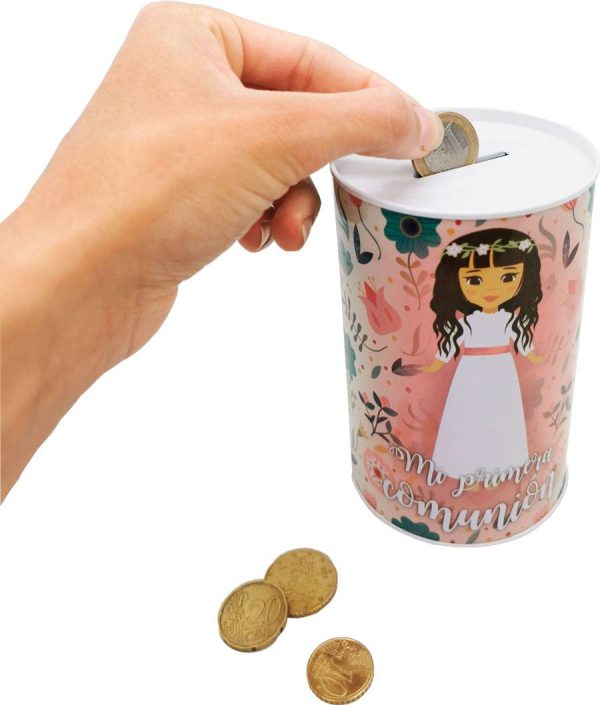 HUCHA METÁLICA MI PRIMERA COMUNIÓN NIÑA - Image 3