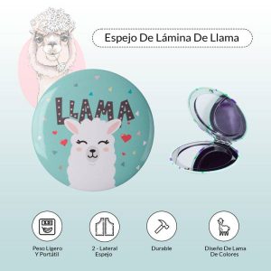 ESPEJO CHAPA LLAMA