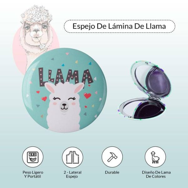 ESPEJO CHAPA LLAMA