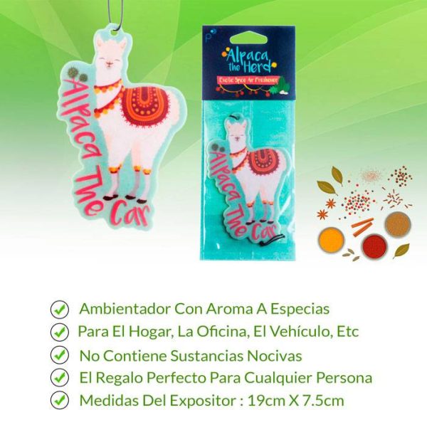 AMBIENTADORES PARA COCHE LLAMA - Image 2
