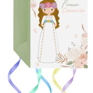 PIÑATA DE CARTÓN MI PRIMERA COMUNIÓN NIÑA