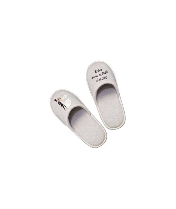 ZAPATILLAS DE ALGODÓN PARA BODAS (IMPRESIÓN NO INC - Image 3
