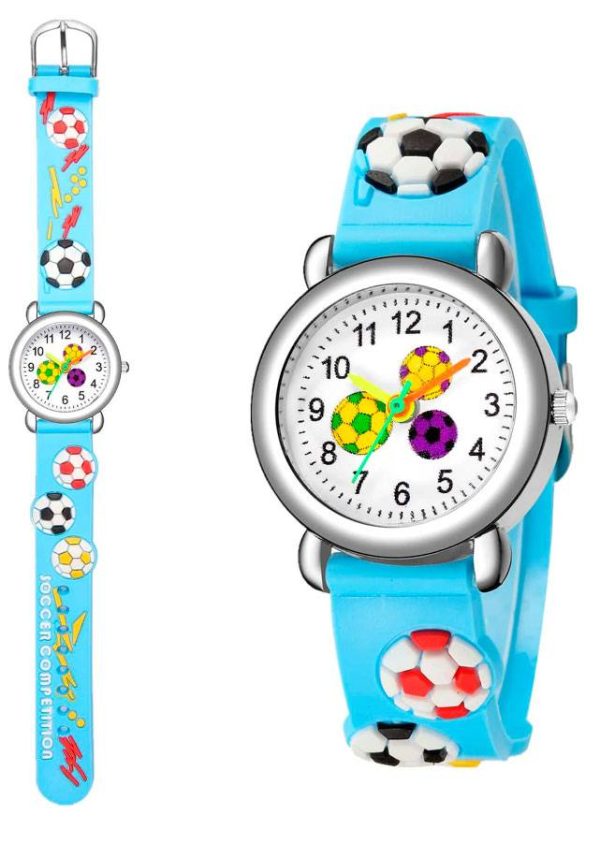 RELOJ FÚTBOL SILICONA - RELOJES INFANTILES NIÑOS - Image 2
