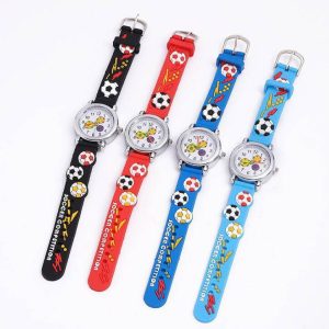 RELOJ FÚTBOL SILICONA - RELOJES INFANTILES NIÑOS