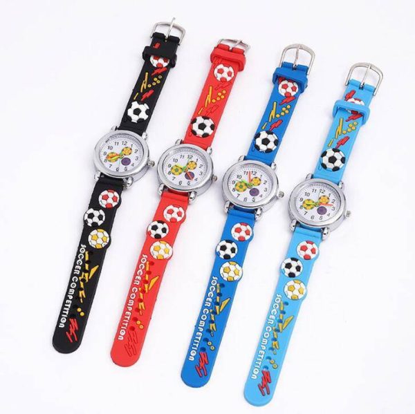RELOJ FÚTBOL SILICONA - RELOJES INFANTILES NIÑOS