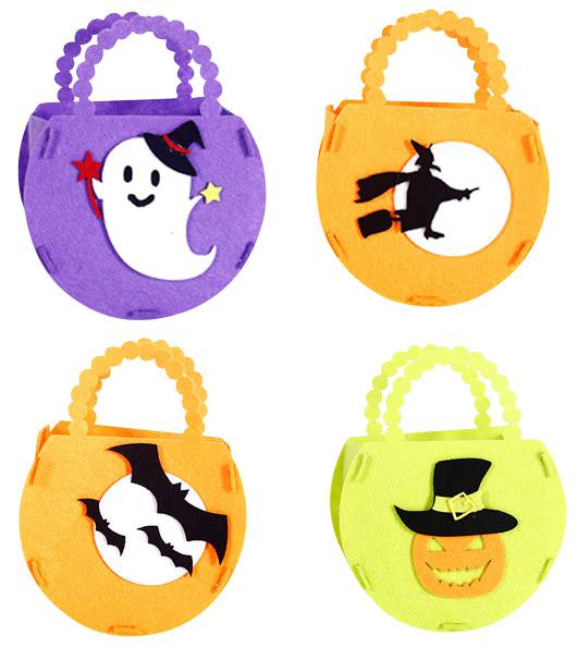 BOLSA FIELTRO PARA CARAMELOS HALLOWEEN - Image 2
