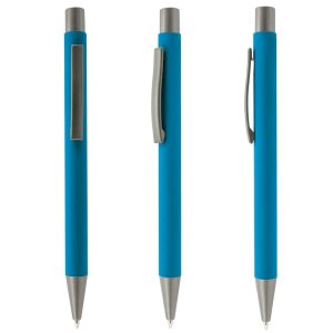BOLÍGRAFO METÁLICO BASIL AZUL 30-49