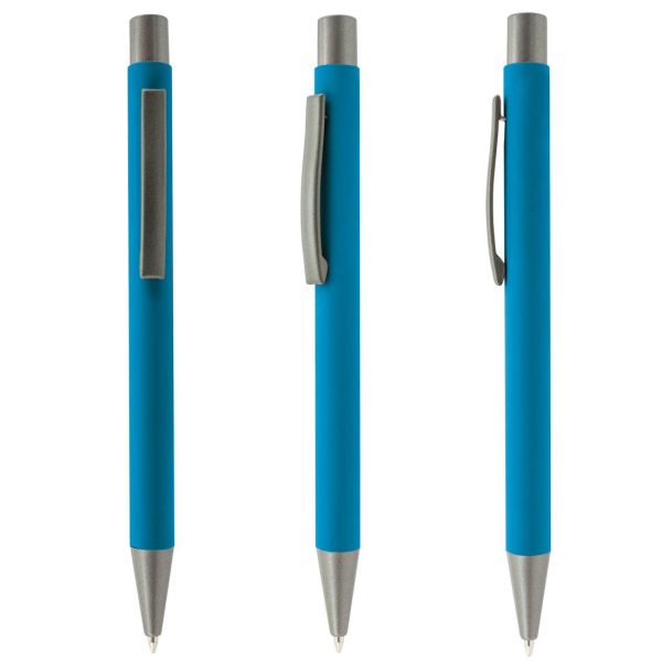 BOLÍGRAFO METÁLICO BASIL AZUL 30-49