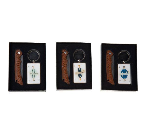 SET NAVAJA + LLAVERO EN ESTUCHE DE REGALO CARTAMEN - Image 2
