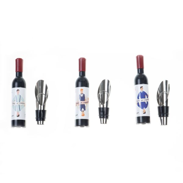 SET SACACORCHOS MAGNÉTICO + TAPÓN DE VINO CARTAMEN - Image 3