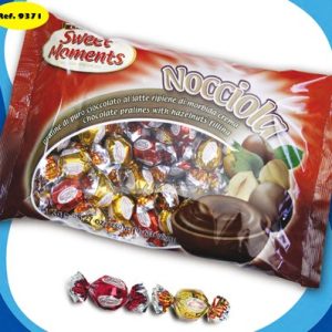 BOMBONES RELLENO CREMA DE AVELLANA (BOLSA 1 KG)