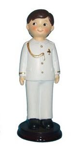 FIGURA PASTEL COMUNIÓN NIÑO ALMIRANTE