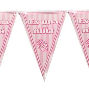 GUIRNALDA PVC "ES UNA NIÑA"