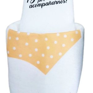 PANTUFLAS DE ALGODÓN MUJER -Talla 38