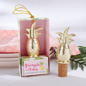 TAPÓN BOTELLA "PIÑA" EN CAJA DE REGALO