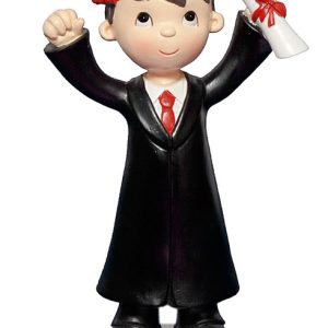 FIGURA NIÑO GRADUADO