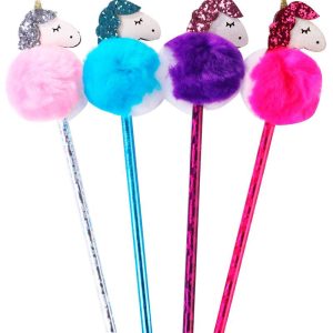 LAPICERO POMPÓN UNICORNIO