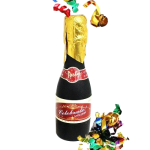 CAÑON ESPIRALES EN FORMA DE BOTELLA DE CHAMPAN