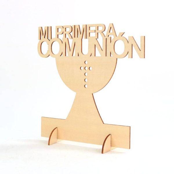 CARTEL MADERA "MI PRIMERA COMUNIÓN" - Image 2