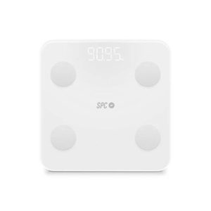 Bascula digital spc atenea fit 3 blanca pantalla led -  wifi -  app spc iot -  contr. peso -  imc