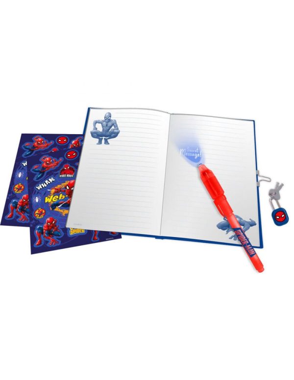 DIARIO CON BOLIGRAFO MAGICO SPIDERMAN - Image 2