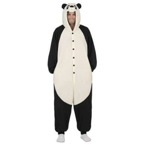 DISFRAZ OSO PANDA ADULT BIG (KIGURUMI CON CAPUCHA Y COLA)