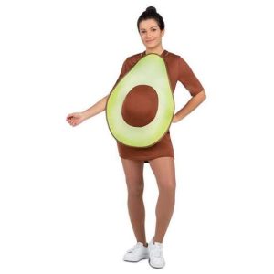 DISFRAZ AGUACATE TALLA UNICA ADULTO