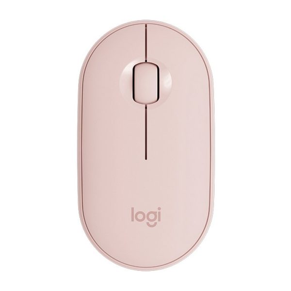 Logitech Pebble M350 Raton Inalambrico USB 1000dpi - 3 Botones - Uso Ambidiestro - Color Rosa