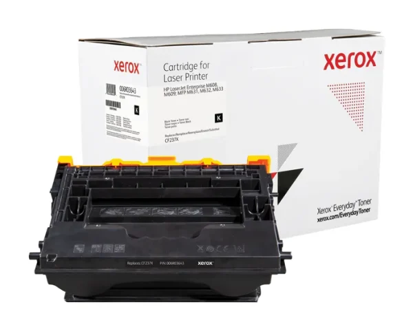 Xerox Everyday HP CF237X Negro Cartucho de Toner Generico - Reemplaza 37X