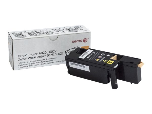 Xerox Phaser 6020/6022 Amarillo Cartucho de Toner Original - 106R02758