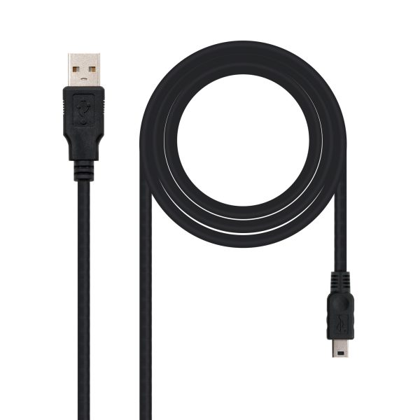 Nanocable Cable USB-A 2.0 Macho a Mini-USB Macho 4.50m