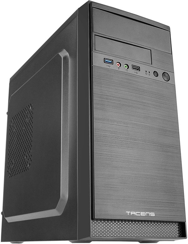 Tacens Anima AC4 Caja Minitorre Micro ATX, Mini-ITX - Tamaño HDD 2.5", 3.5" y 5.25" - USB-A 3.0, USB-A 2.0 y Audio - 1 Ventilador 120mm Incluido