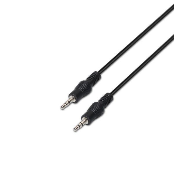 Aisens Cable Audio Estereo - JACK 3.5/M-JACK 3.5/M - 10m - Color Negro