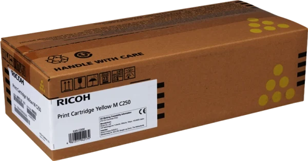 Ricoh MC250/PC300/PC301/PC302 Amarillo Cartucho de Toner Original - 408355/M C250Y