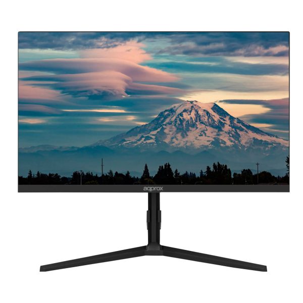 Approx Monitor 23.8" LED FullHD 1080p 75Hz - Respuesta 4ms - Angulo de Vision 178º - 16:9 - VGA, HDMI - VESA 100x100mm