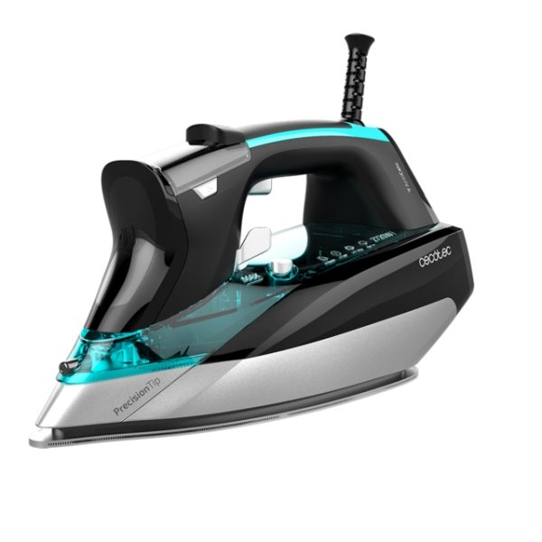 Cecotec Fast&Furious 5050 X-Treme Plancha de Ropa Vapor 2720W - Suela Turbo Slide - Vapor Continuo 55 g/m - Golpe de Vapor 200g/min - Modo ECO - Sistema de Seguridad - Antigoteo