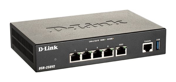 D-Link Router VPN de Servicios Unificados - 3 Puertos LAN - 1 Puerto WAN - 1 Puerto WAN/LAN, 2 Puerto USB 3.0