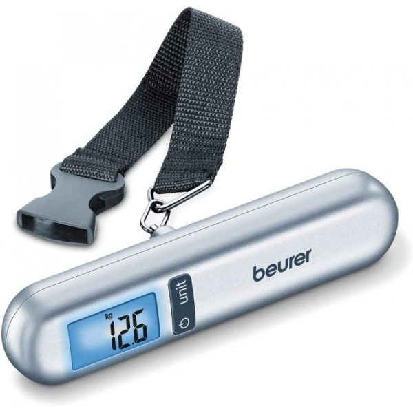 BASCULA PARA MALETAS BEURER CON FLEXOMETRO Y PANTALLA RETROILUMINADA