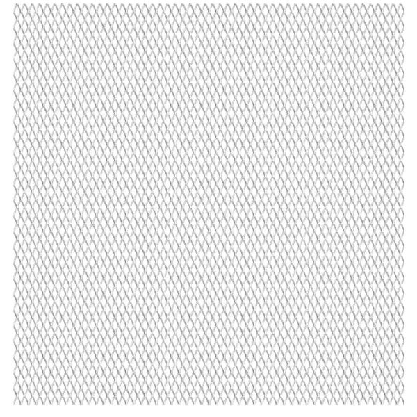 Cerca de arame p/ jardim aço inoxidável 100x85 cm 20x10x2 mm